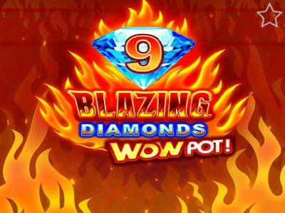 9 Blazing Diamonds Wowpot